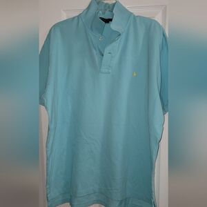 Polo by Ralph Lauren Men's Blue Polo Shirt